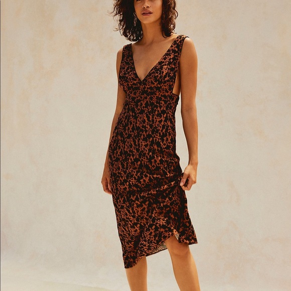 Free People | Dresses | Free People Ohh La La Midi Dress Floral New |  Poshmark